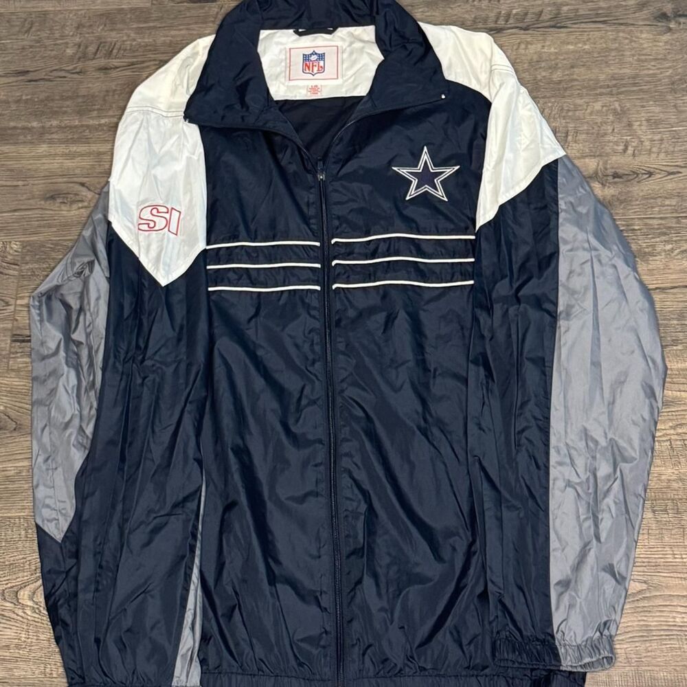 Vintage NFL Dallas Cowboys Windbreaker Jacket